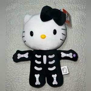 Hello Kitty halloween black skeleton stepper